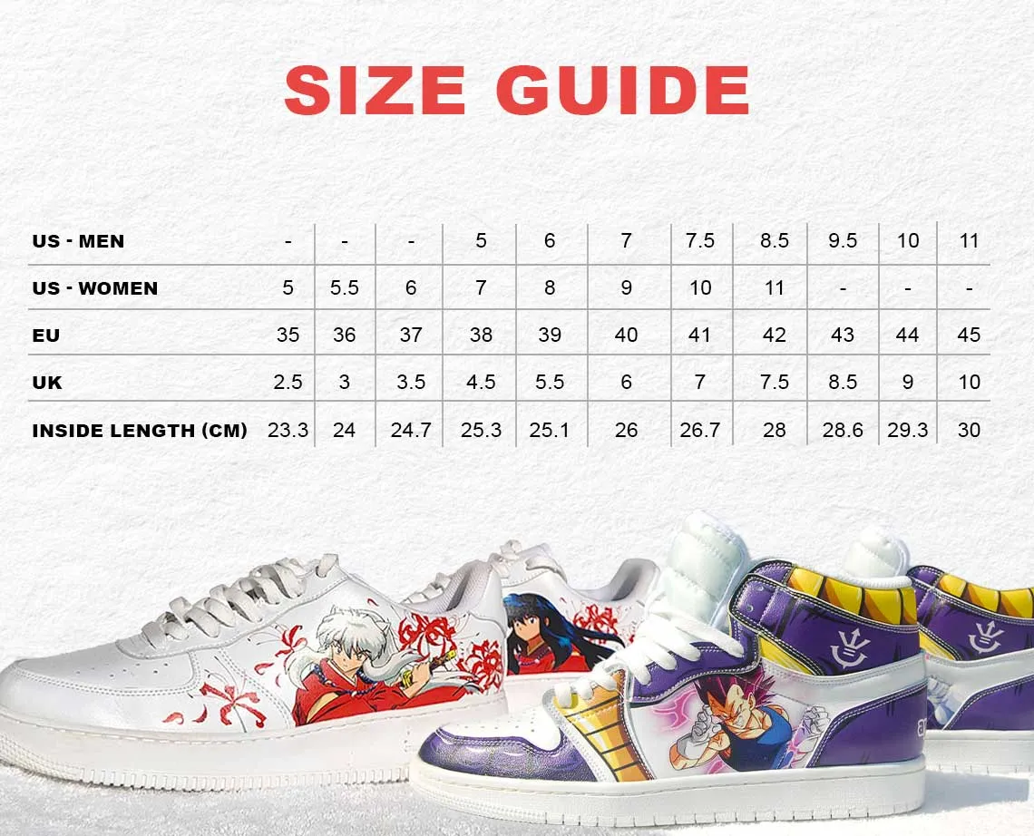 Dragon Ball Z Vegeta Great Ape Slip Ons Anime Shoes