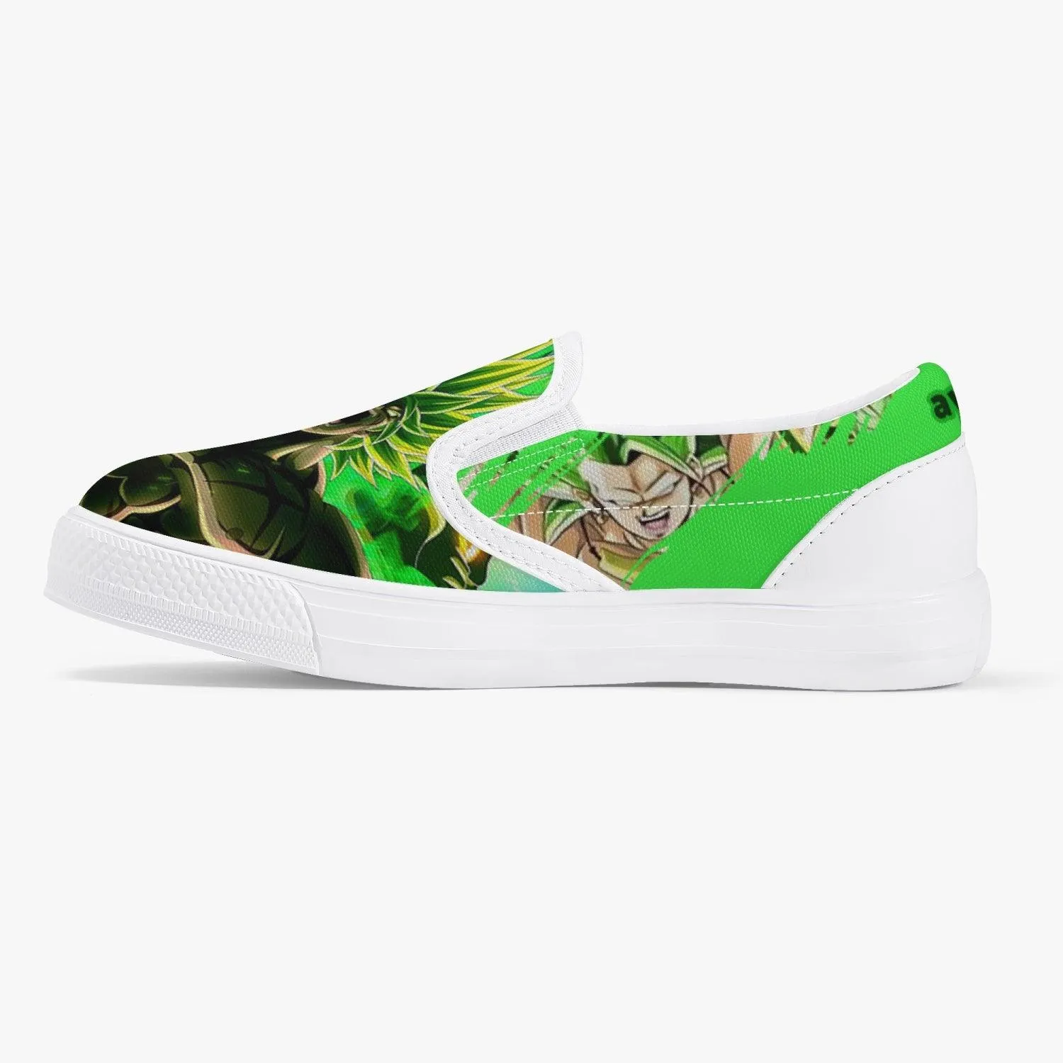 Dragonball Z Broly Kids Slipons Anime Shoes