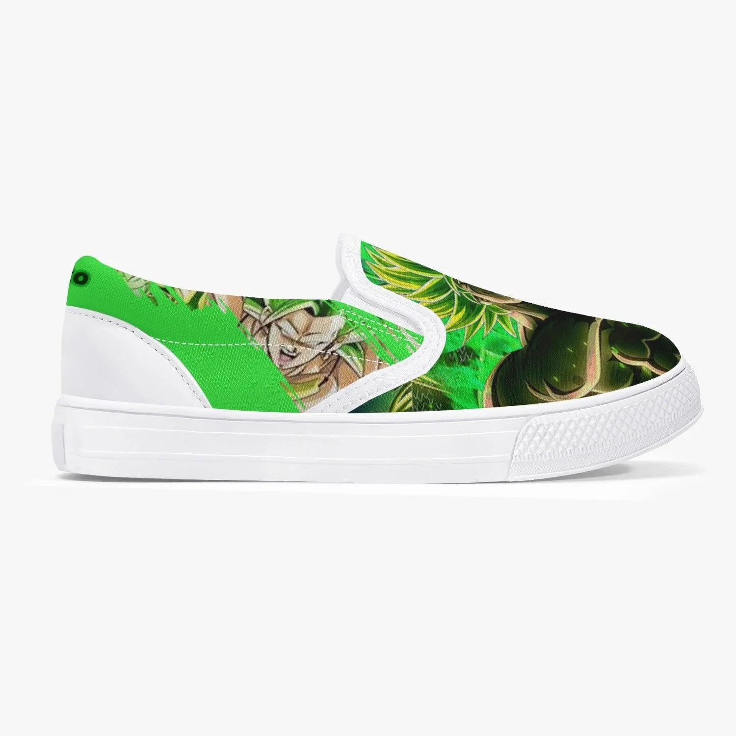 Dragonball Z Broly Kids Slipons Anime Shoes