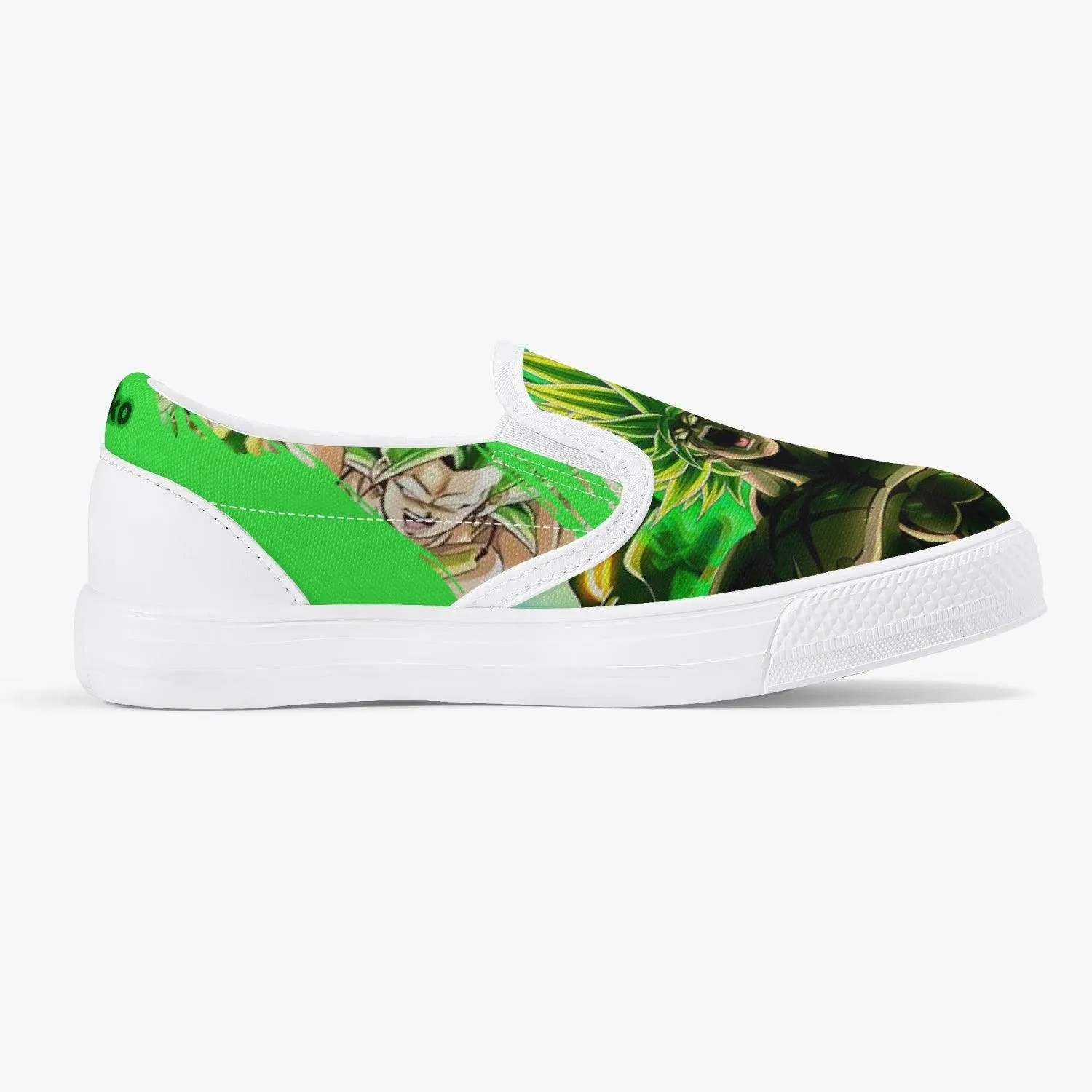 Dragonball Z Broly Kids Slipons Anime Shoes