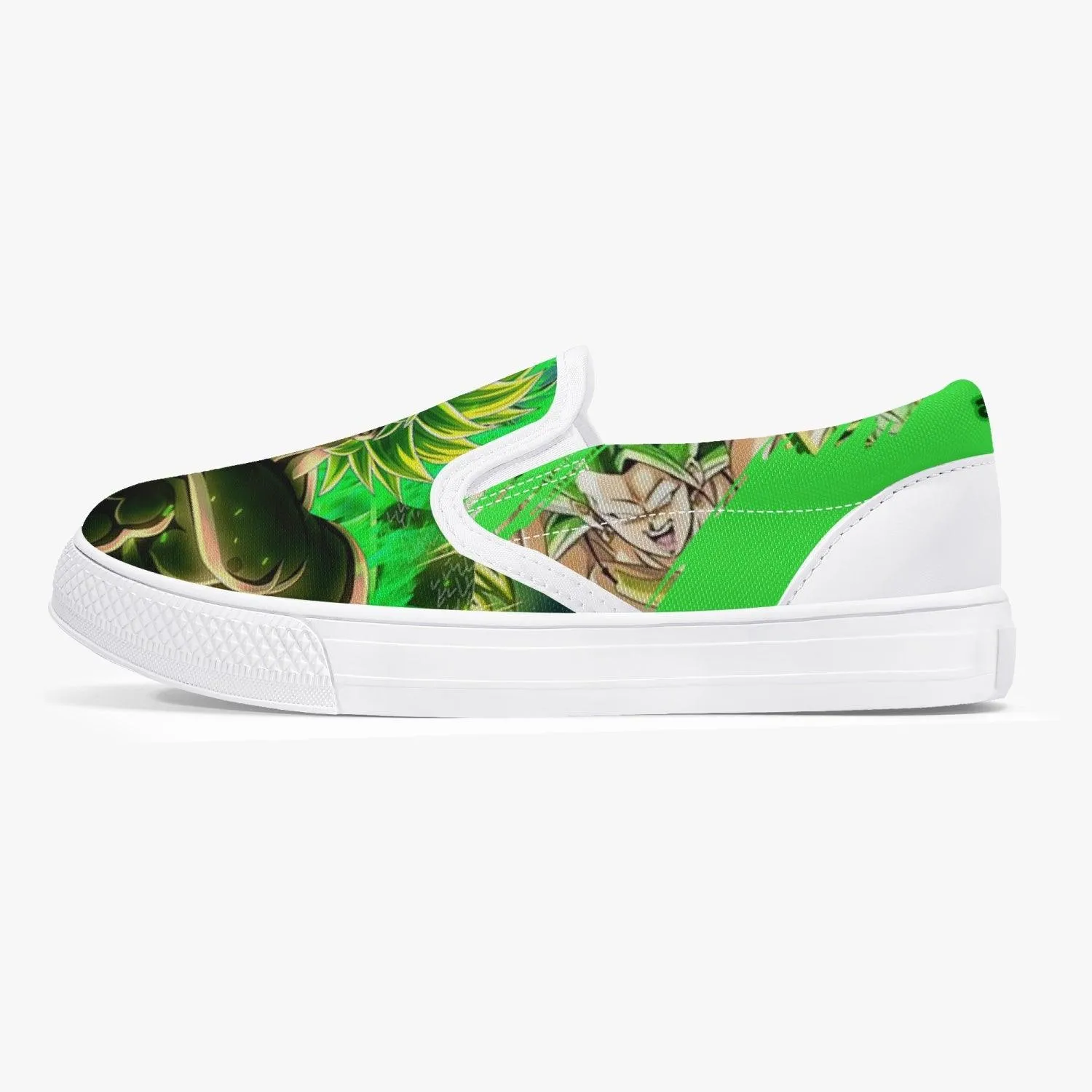 Dragonball Z Broly Kids Slipons Anime Shoes