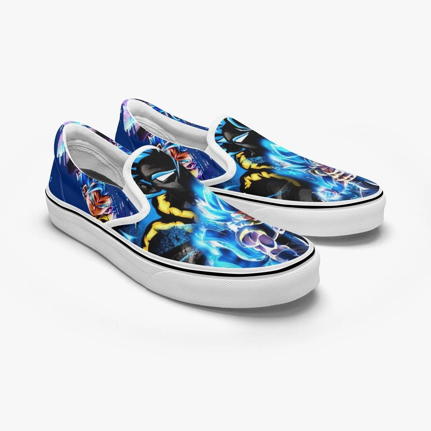 Dragonball Z Gogeta Slip Ons Anime Shoes