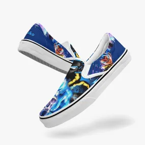 Dragonball Z Gogeta Slip Ons Anime Shoes