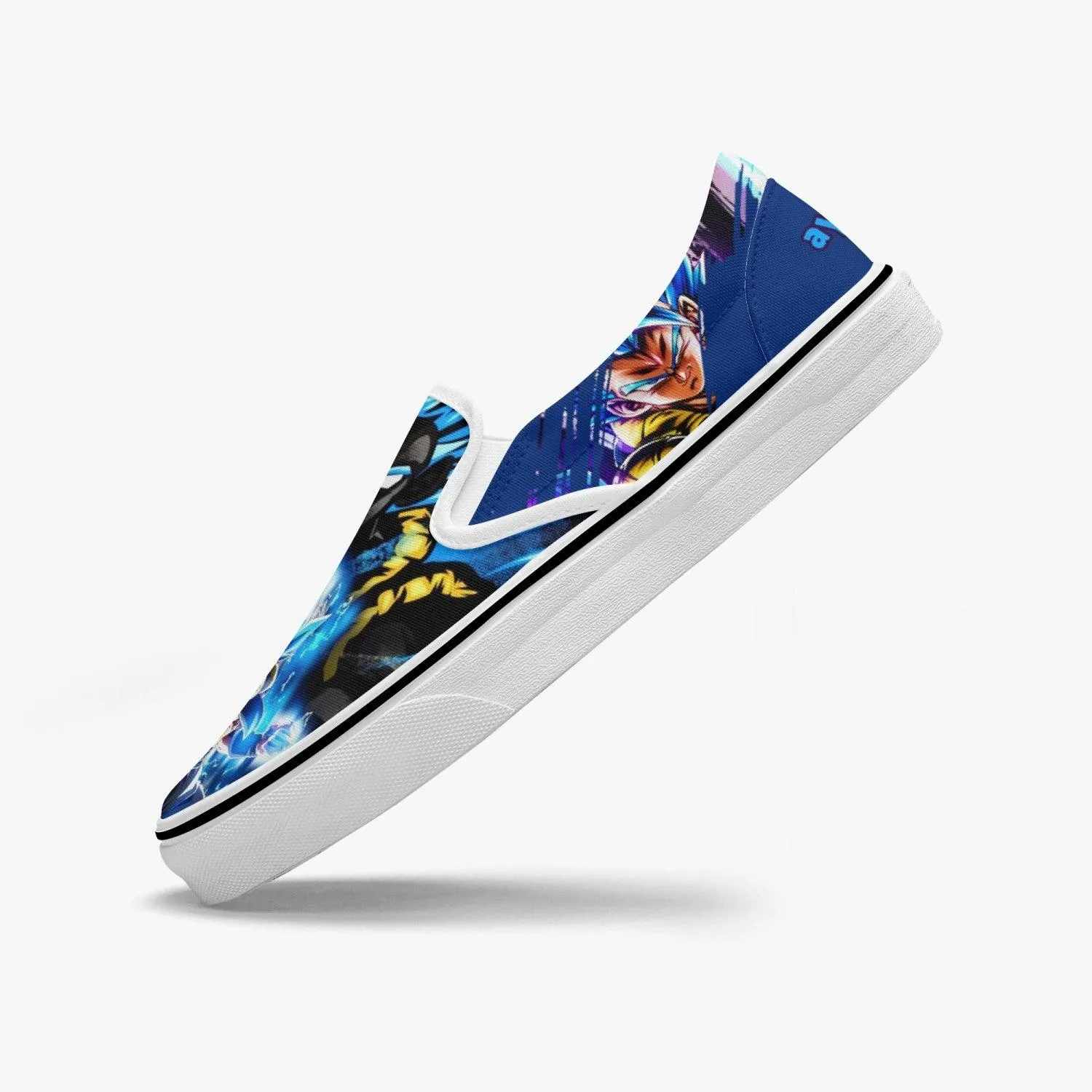 Dragonball Z Gogeta Slip Ons Anime Shoes