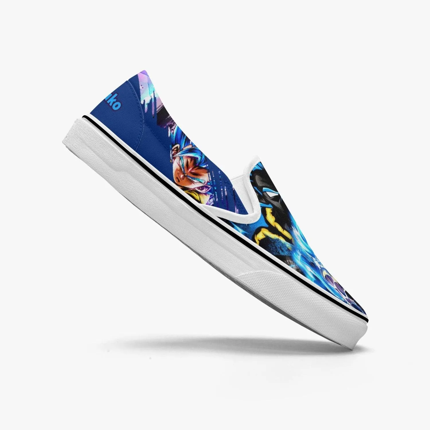 Dragonball Z Gogeta Slip Ons Anime Shoes