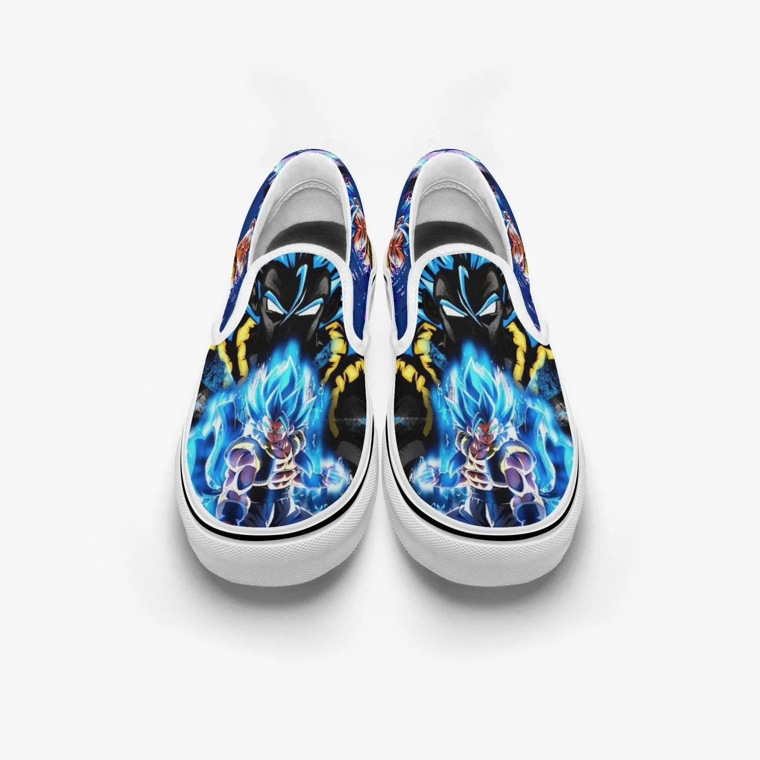Dragonball Z Gogeta Slip Ons Anime Shoes