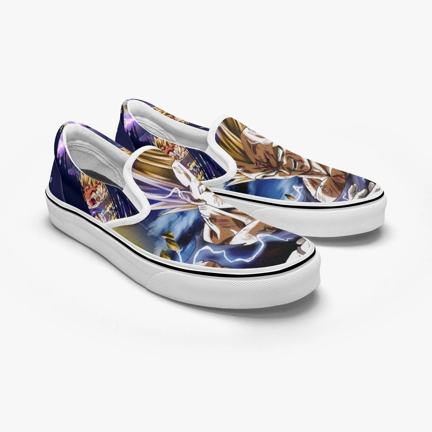Dragonball Z Majim Vegeta Slip Ons Anime Shoes