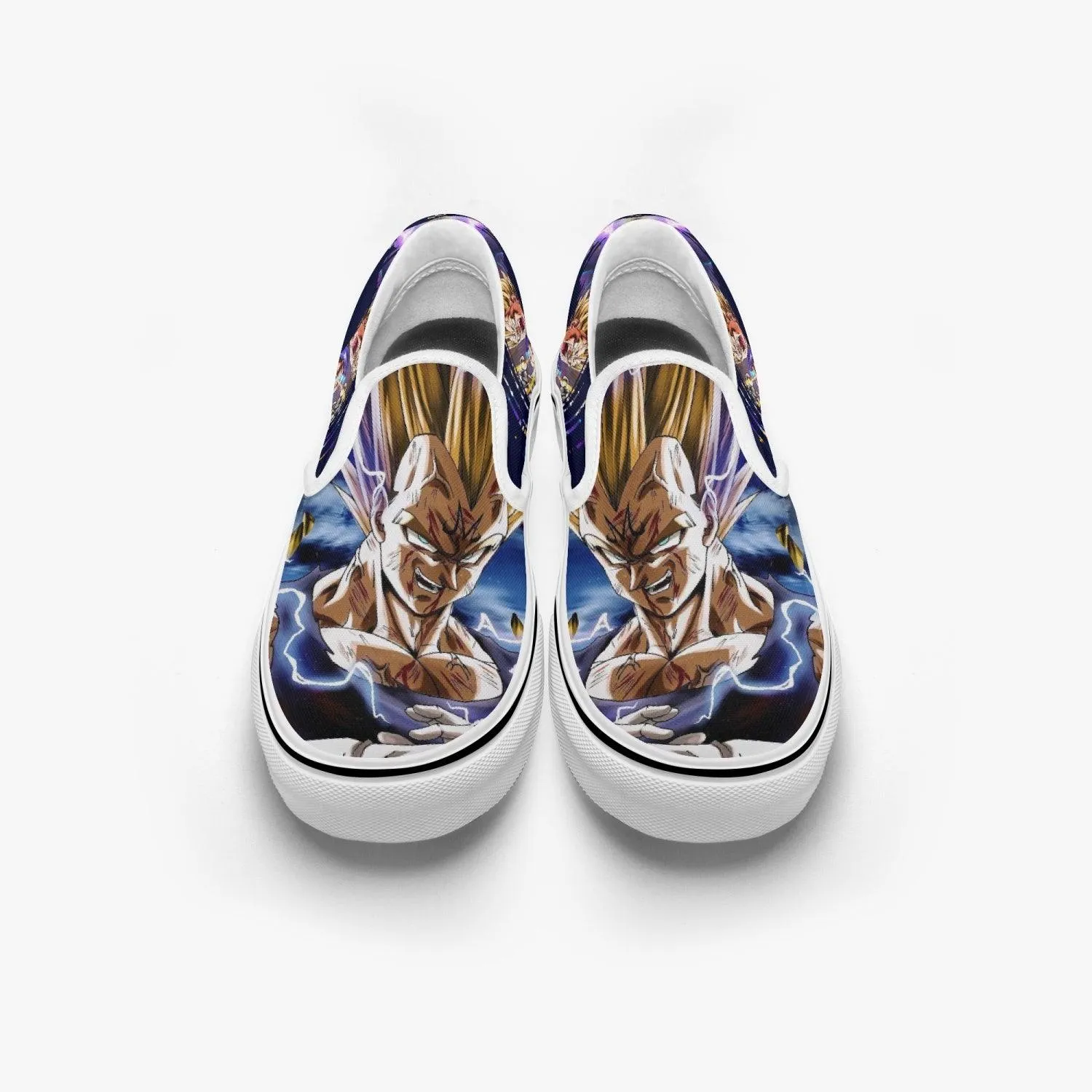 Dragonball Z Majim Vegeta Slip Ons Anime Shoes