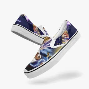 Dragonball Z Majim Vegeta Slip Ons Anime Shoes