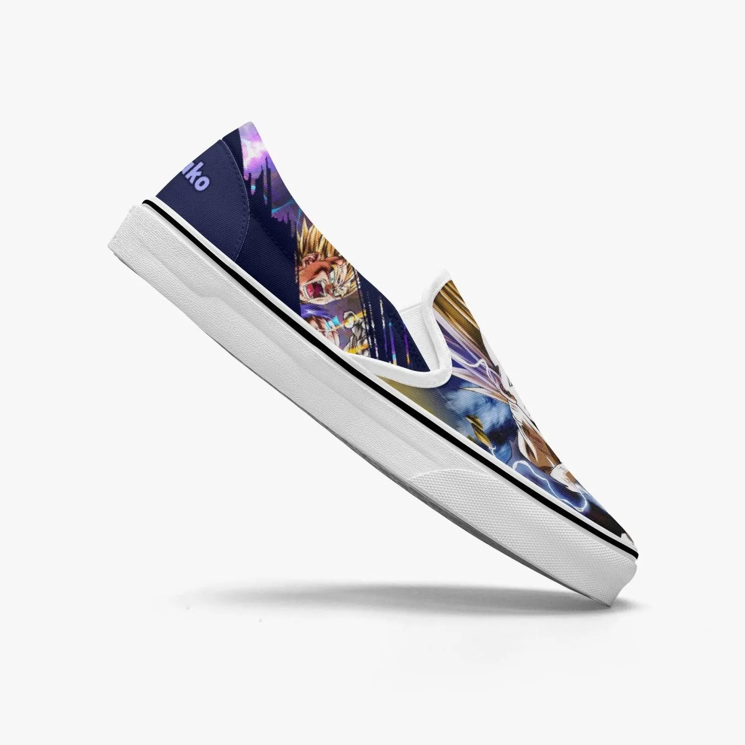 Dragonball Z Majim Vegeta Slip Ons Anime Shoes