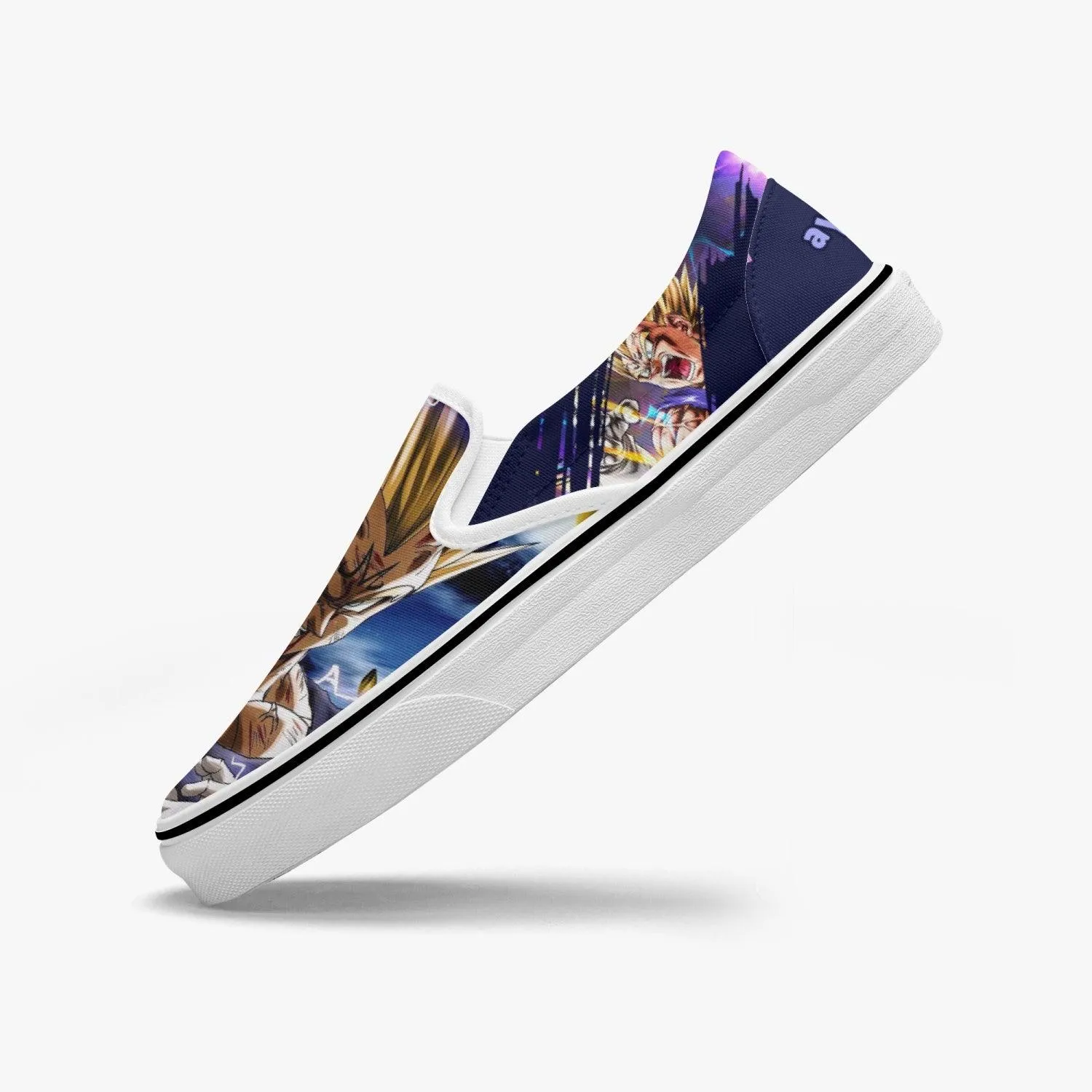 Dragonball Z Majim Vegeta Slip Ons Anime Shoes