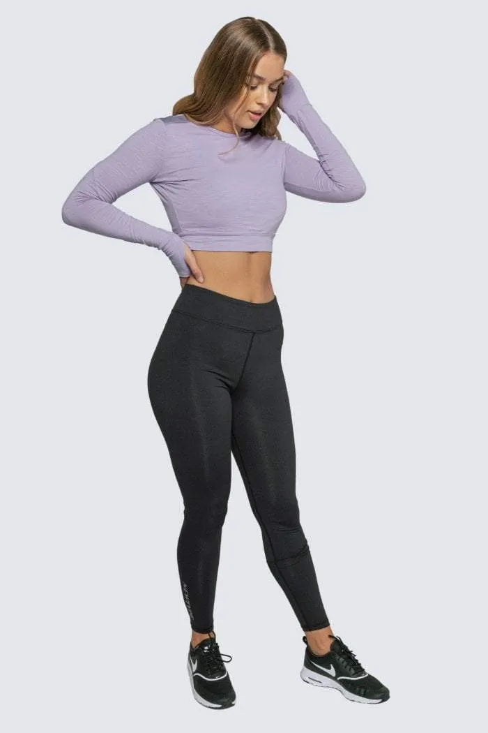 EASY BREEZY LONG SLEEVE PURPLE
