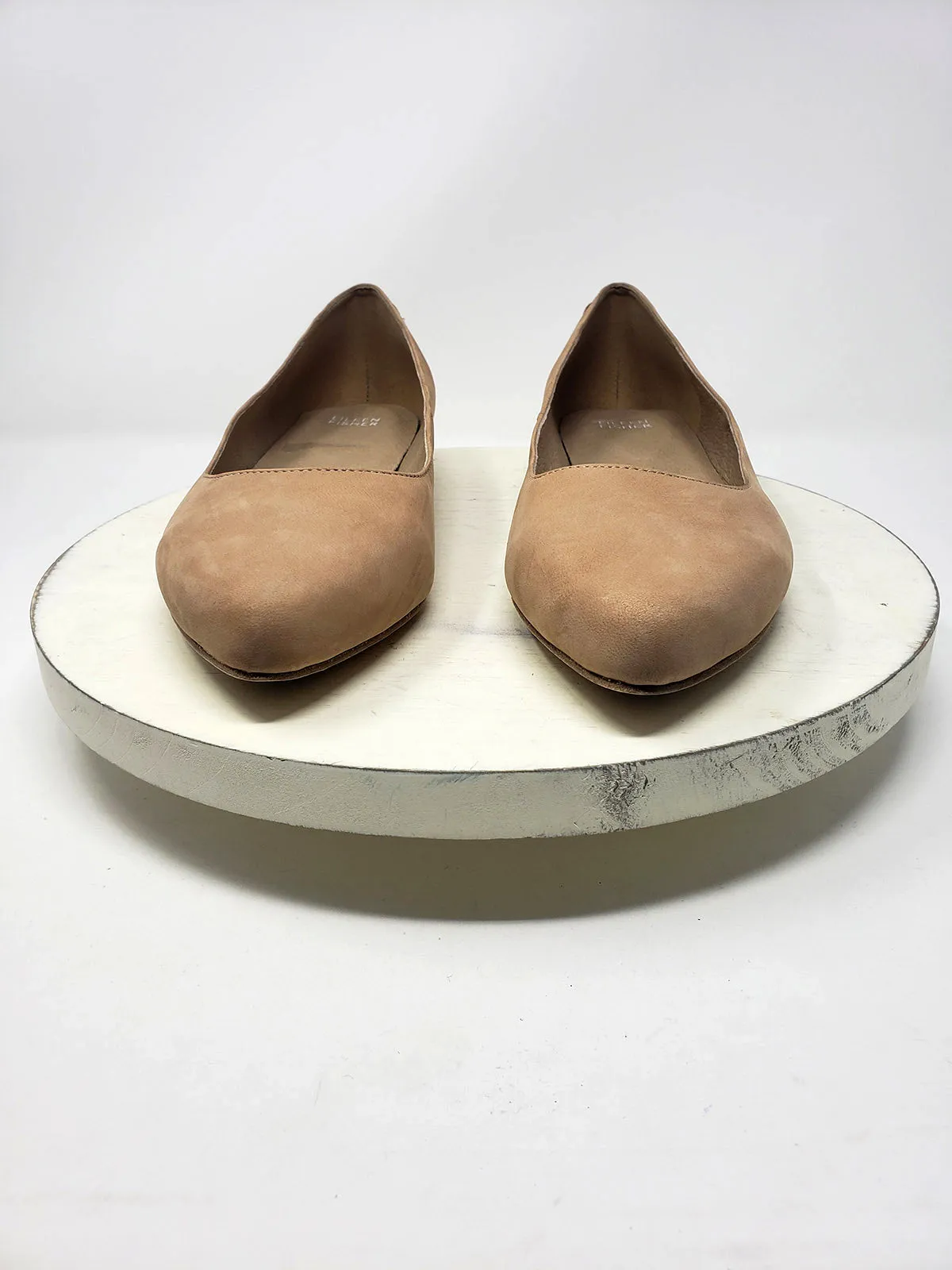 Eileen Fisher Size 10 Beige Flats NWOB