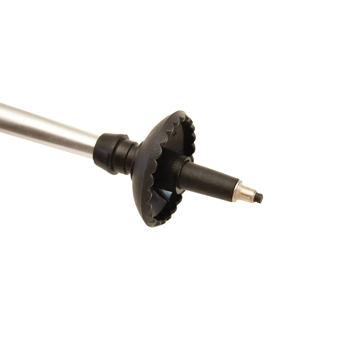Explore Tek Aluminum Anti-Shock Twist Lock Trekking Poles with Rubber Grip plus Tip Kit