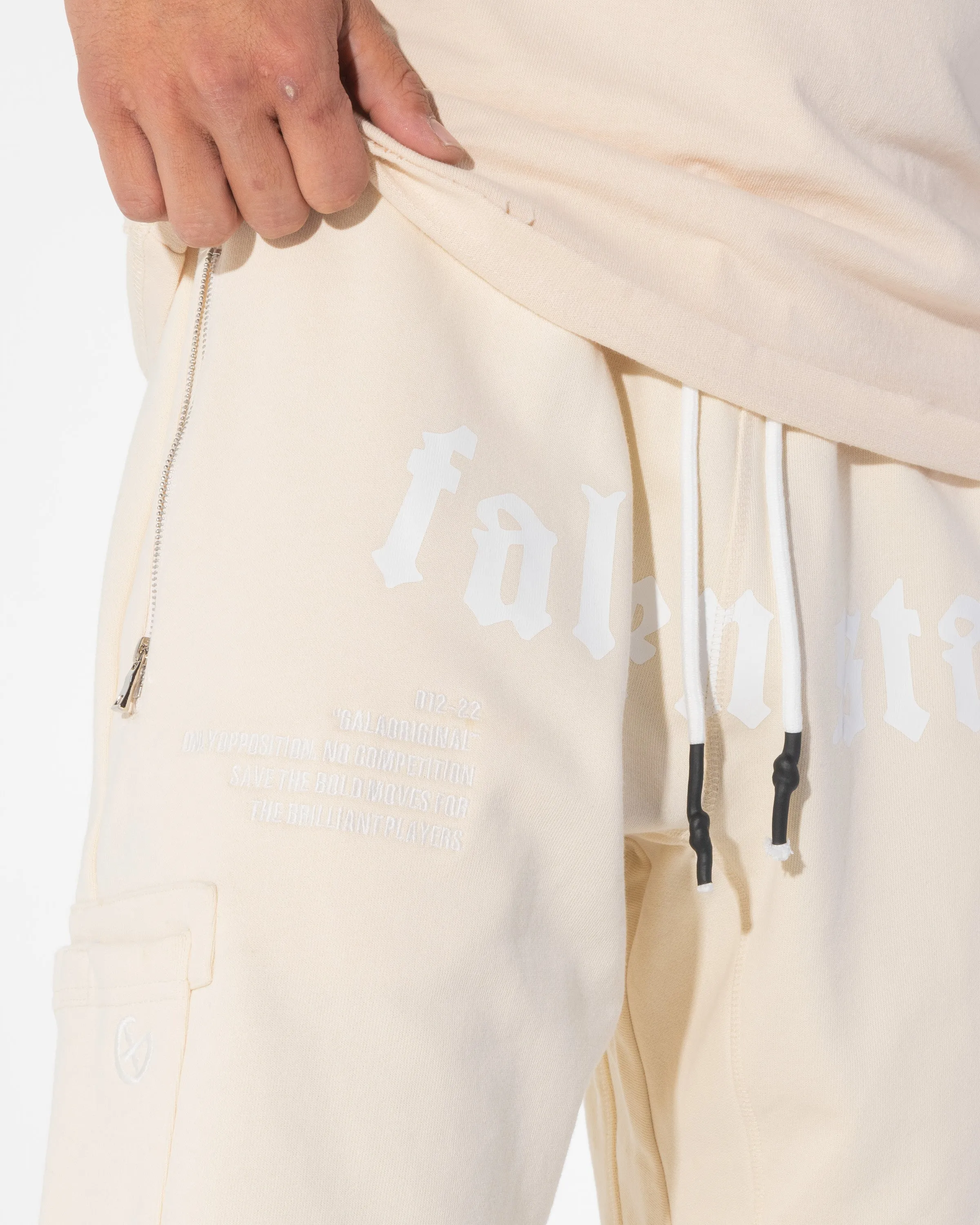 FALLEN STAR SHORTS (IVORY)