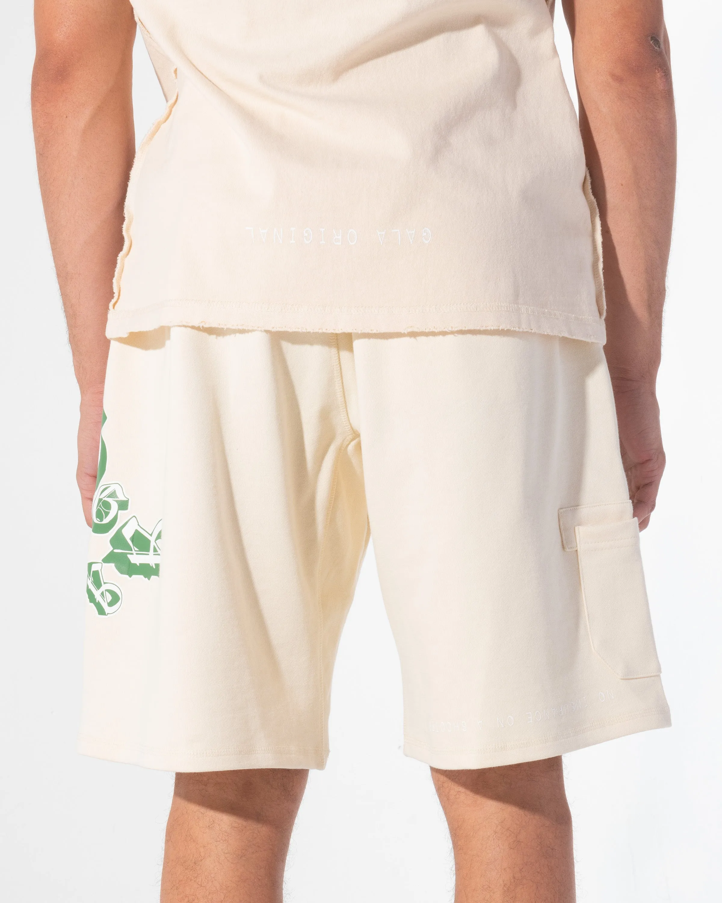 FALLEN STAR SHORTS (IVORY)