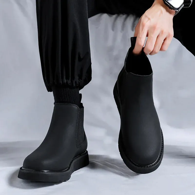 Faux-Leather Winter Shoes | TARAS