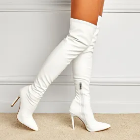 Funki Buys | Boots | Women's Over-the-Knee High Stiletto Boots