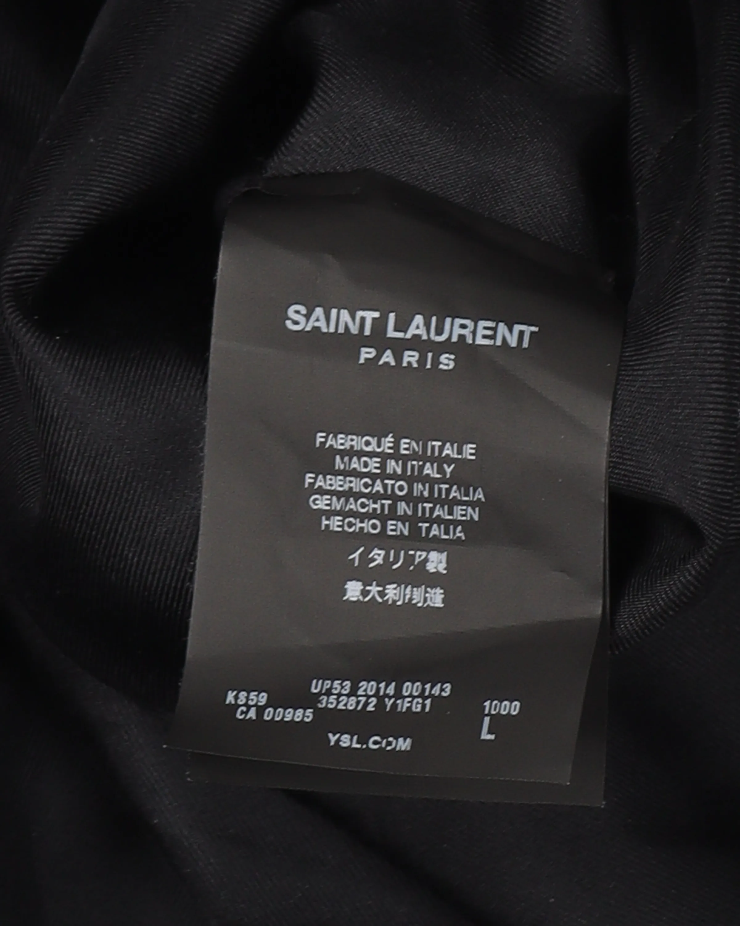 FW14 Double Breasted Wool Mariner Coat