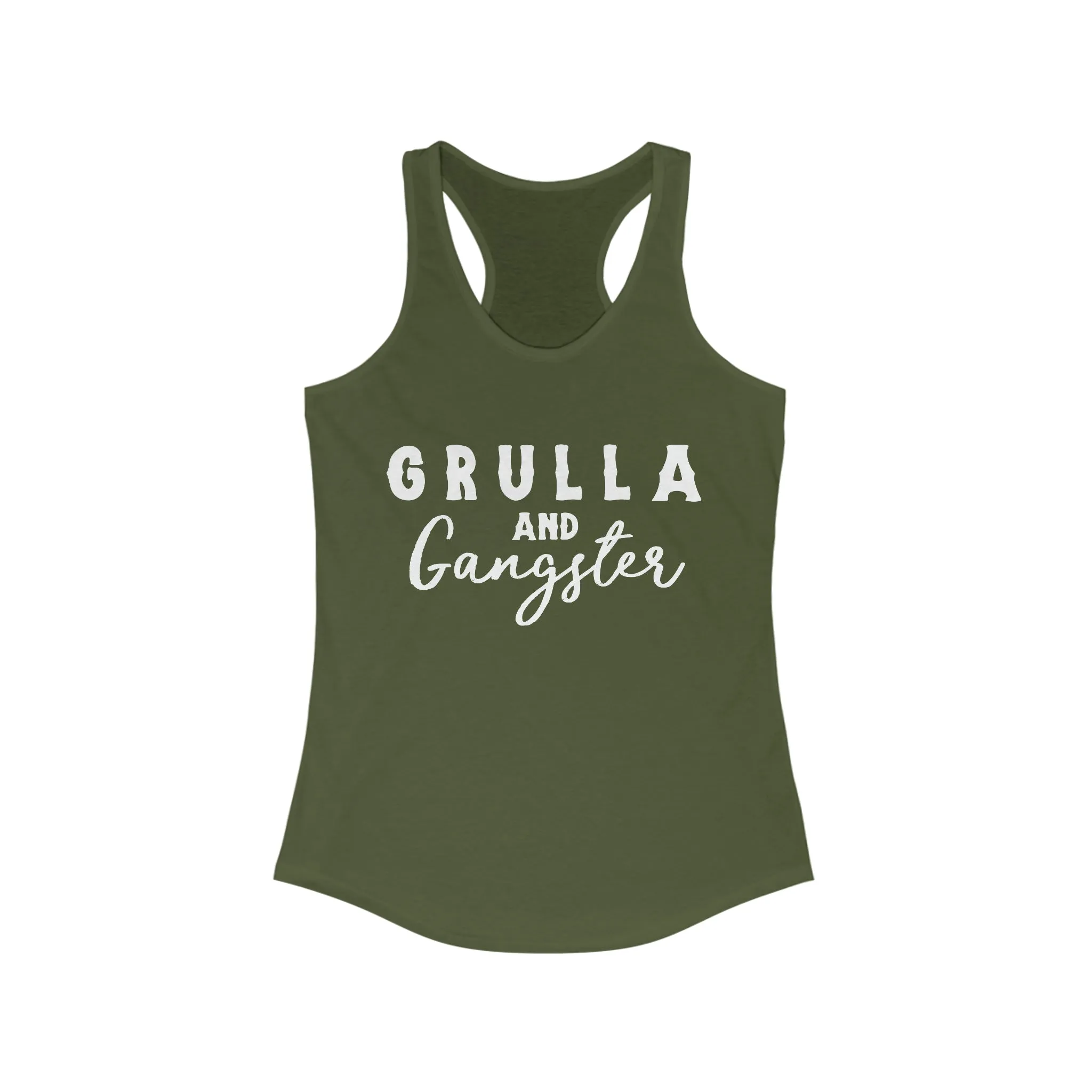 Grulla & Gangster Racerback Tank