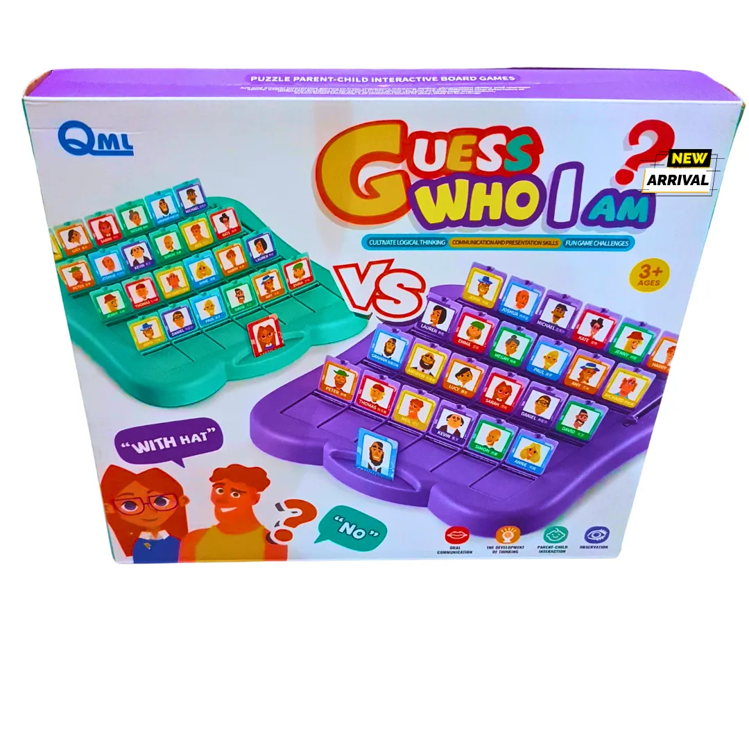 Guess Who I Am? – Classic Guessing Game for Kids & Families