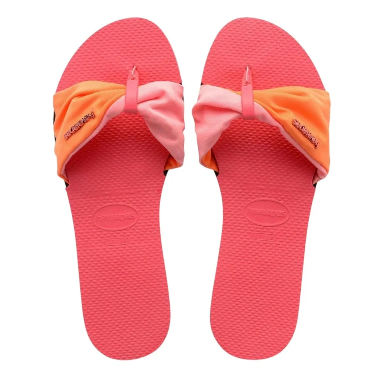 Havaianas St. Tropez Twisted Slider Sandals