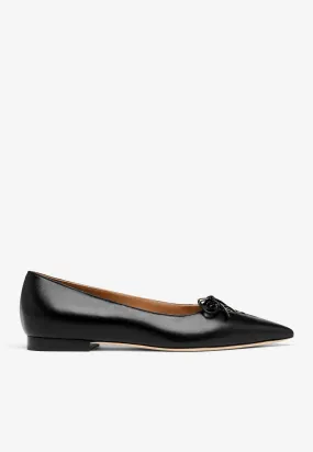 Hedy Pointed Ballet Flats in Nappa Leather