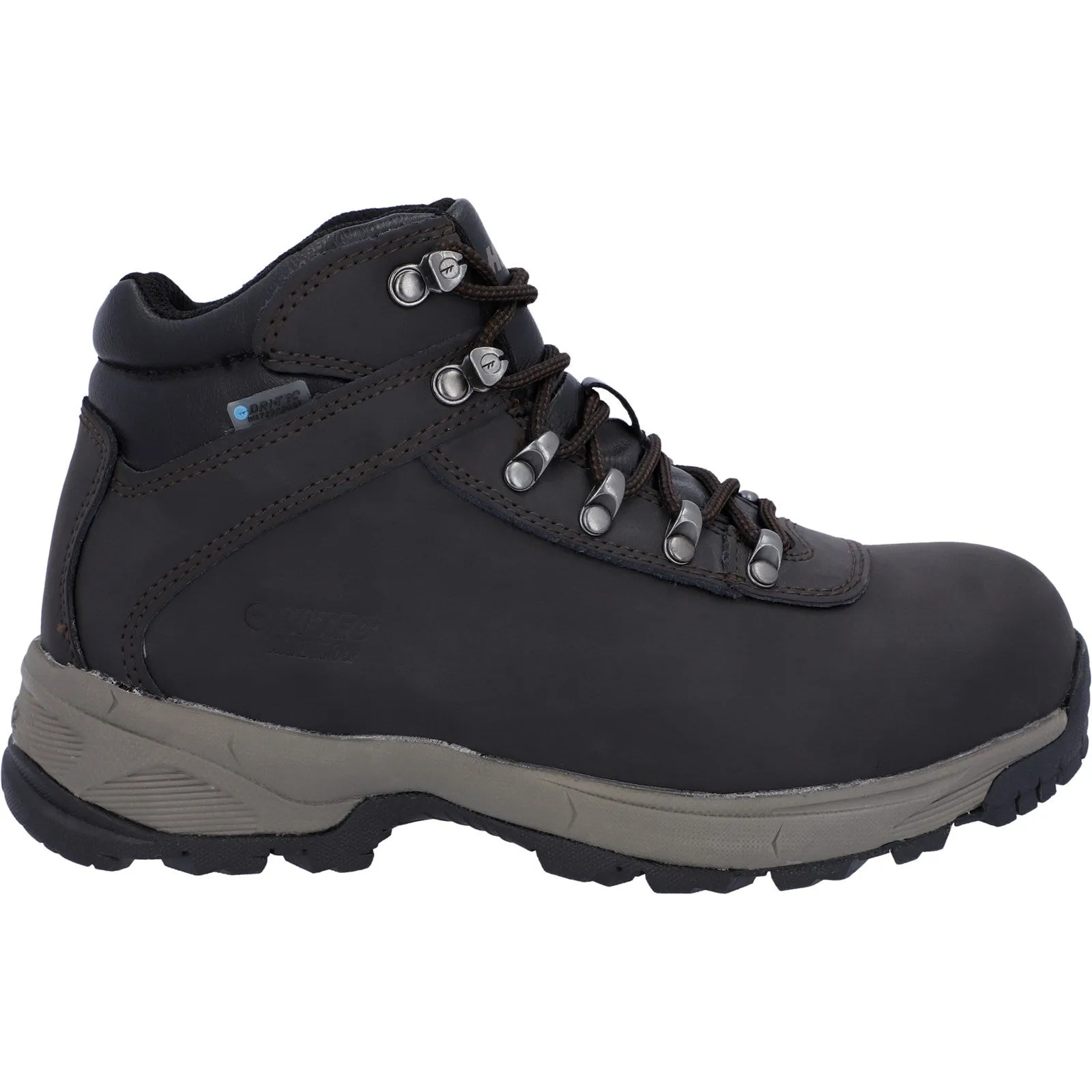 Hi-Tec Womens Eurotrek Lite Waterproof Walking Boots - Dark Brown