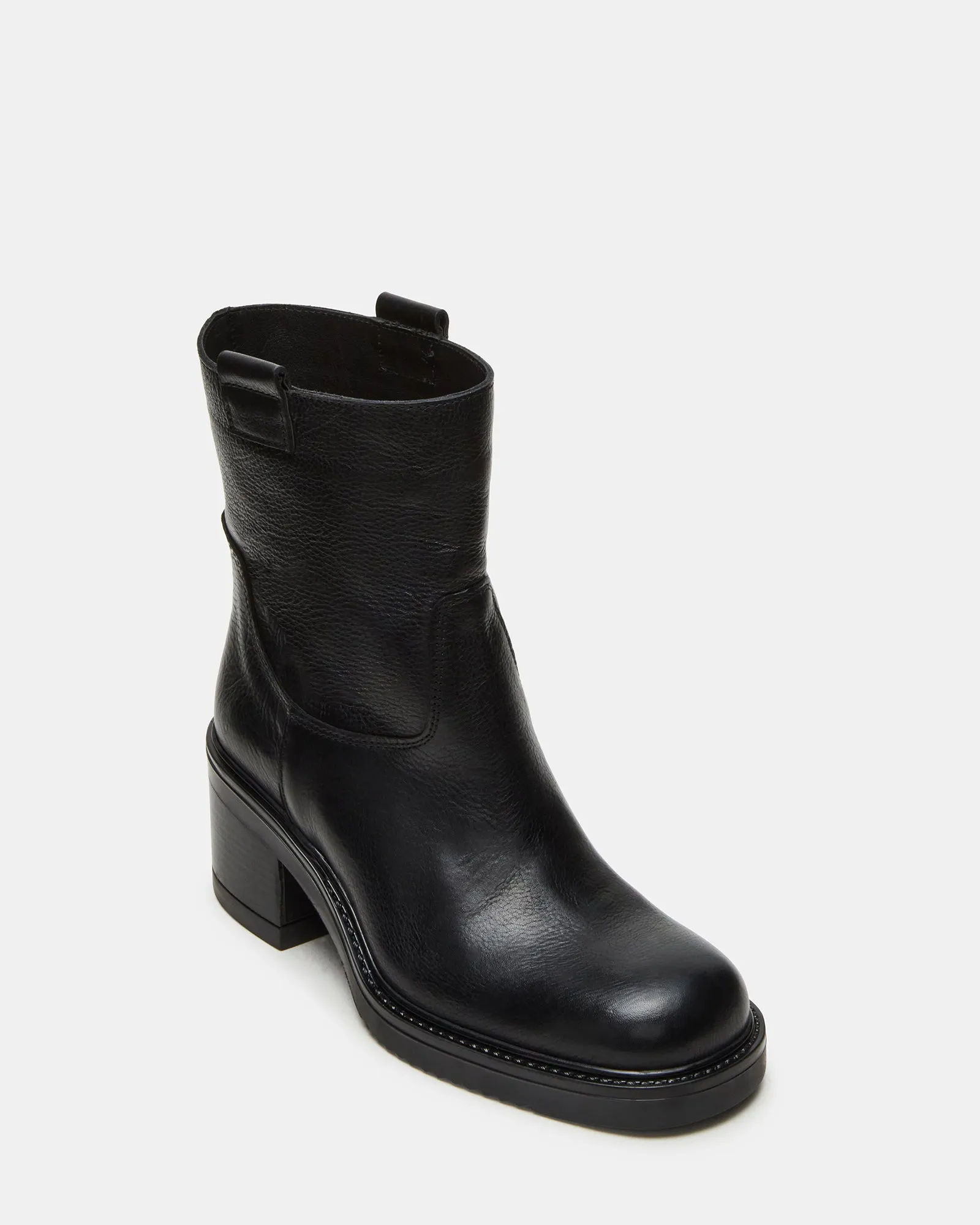 HOPPER BLACK LEATHER