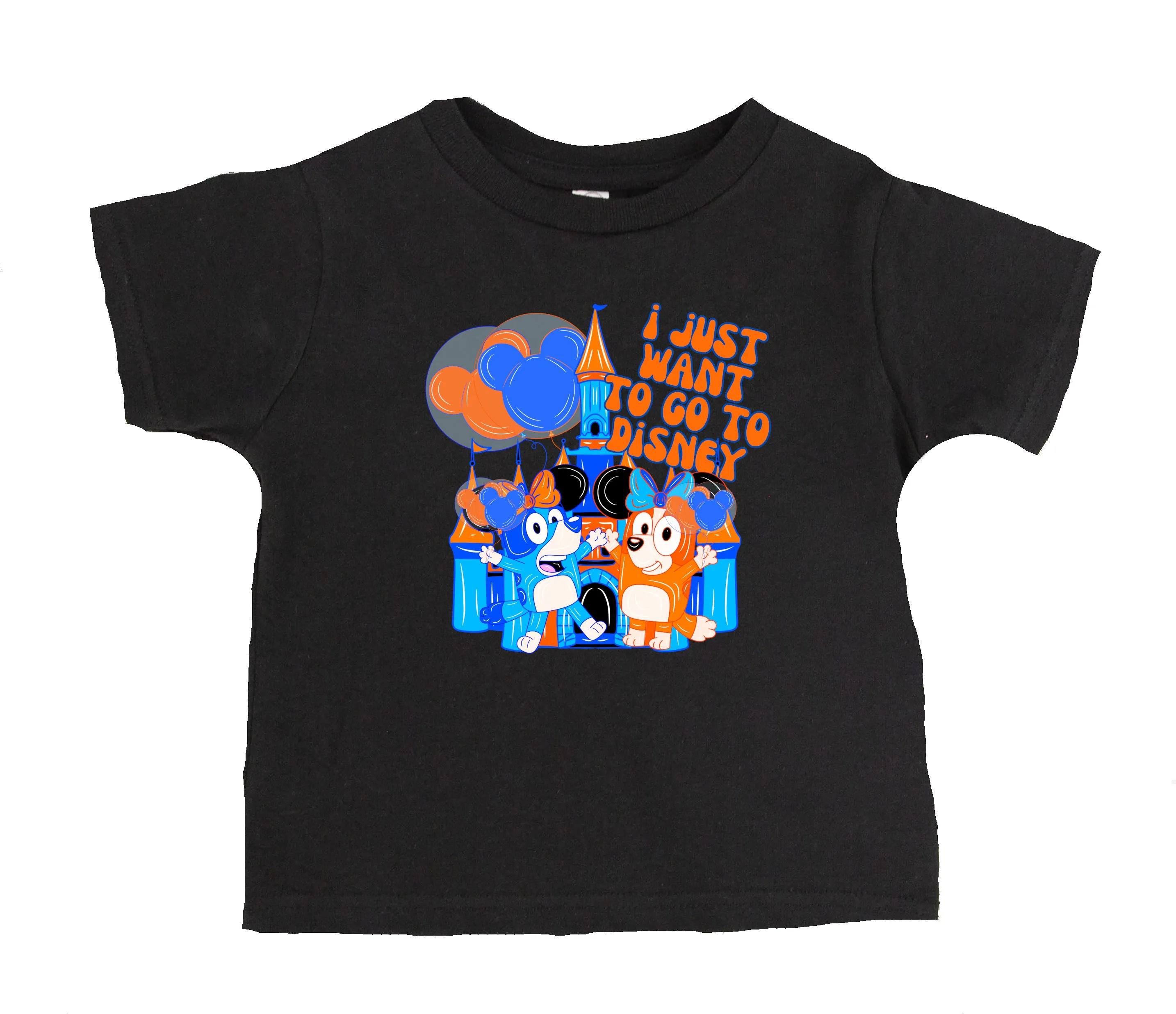 I Just Want To Go Blue Dog T-Shirt