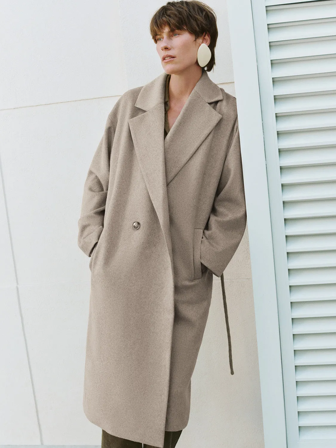 Ingrid Belted Maxi Coats