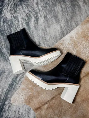 Jess chunky heel ankle booties
