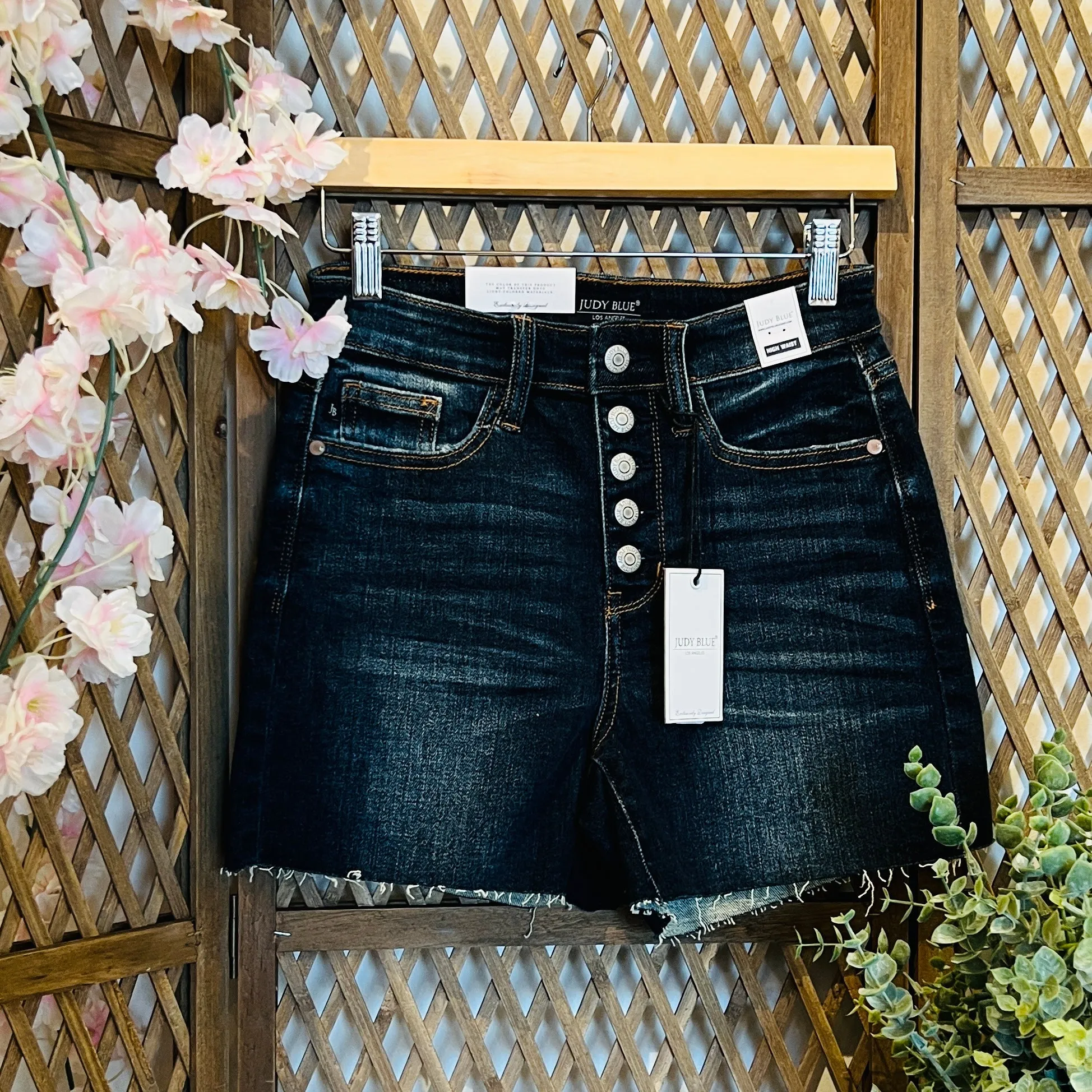 Judy Blue Five Button Cut Off Shorts