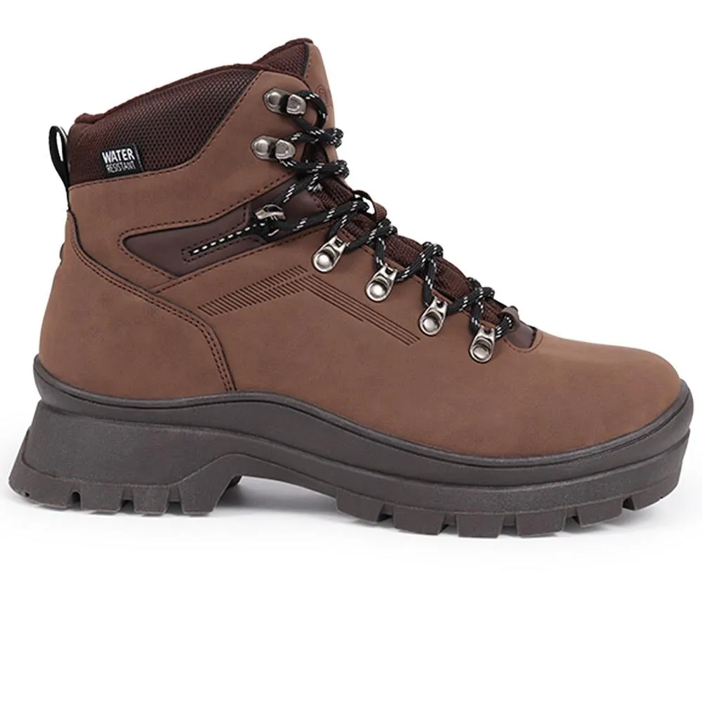 Lace-Up Walking Boots - SUNCH40005 / 325 727