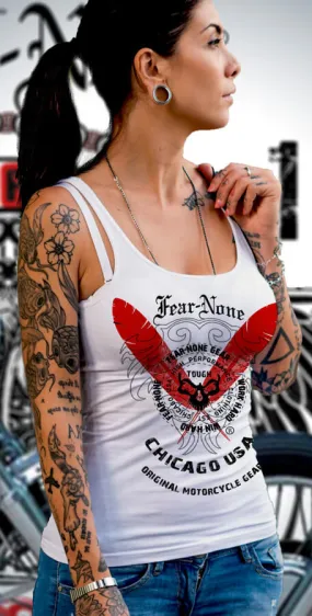Ladies Red-Winged Fierce Tank Rider