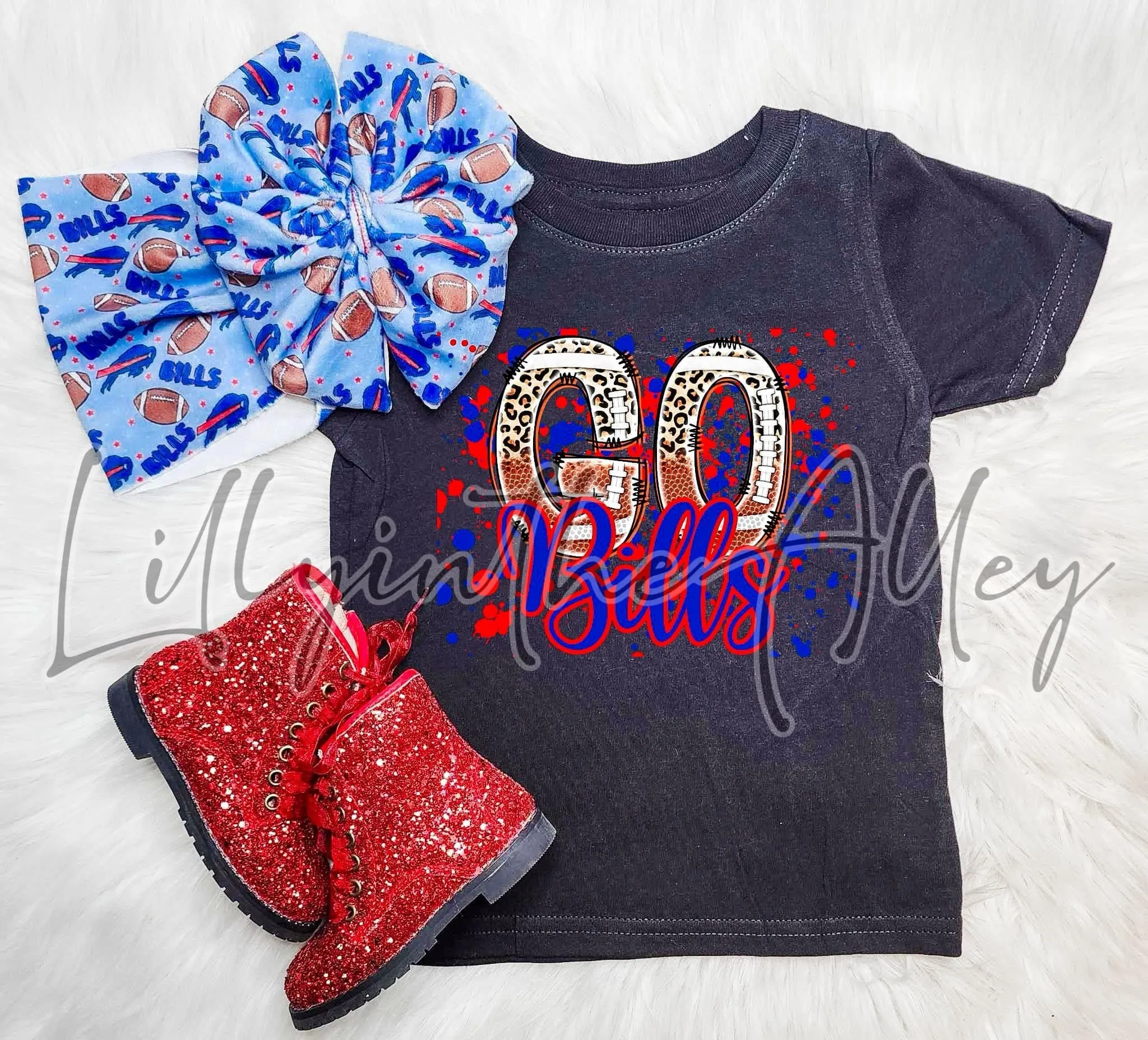 Leopard Go Bills T-Shirt