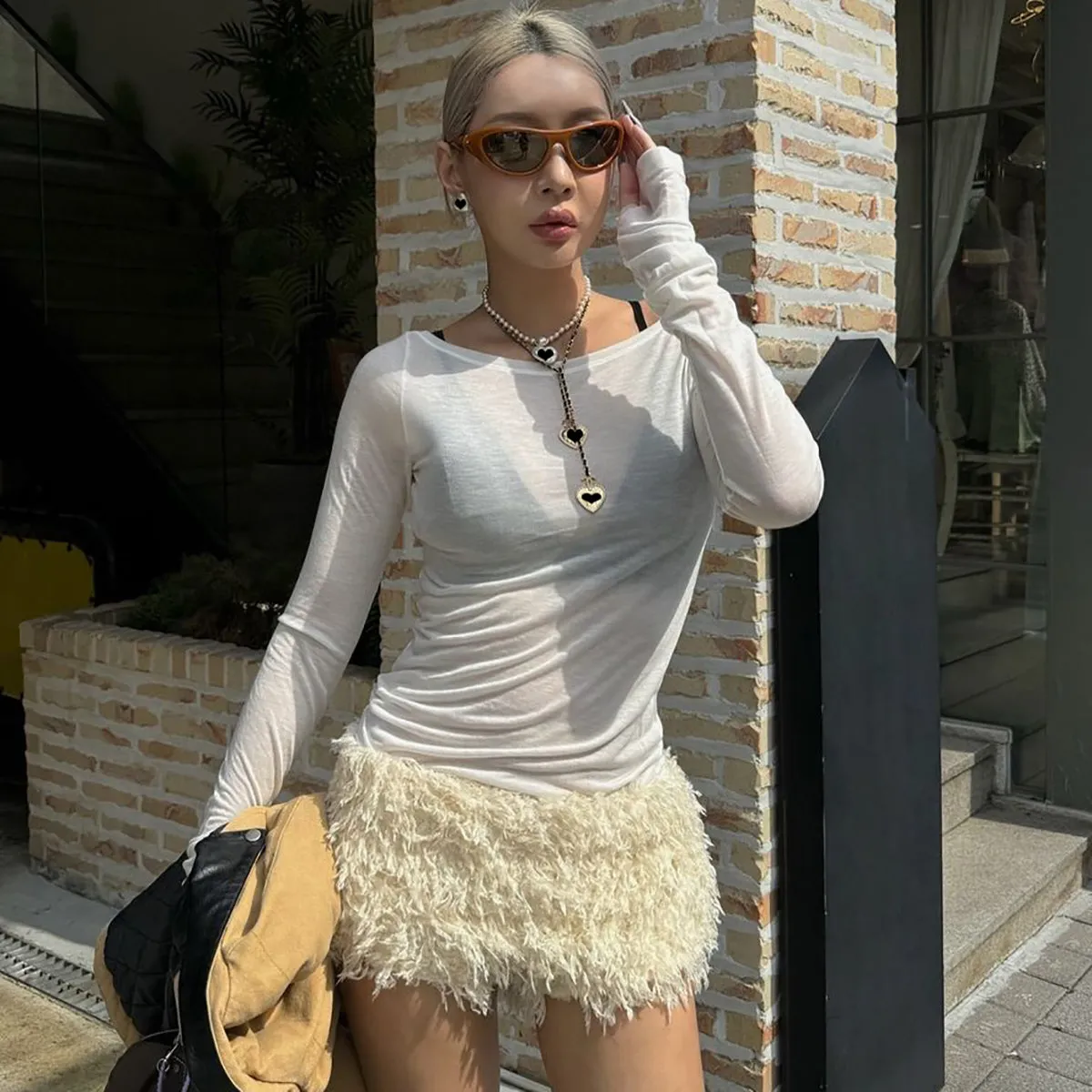 Lettie Feather Shorts