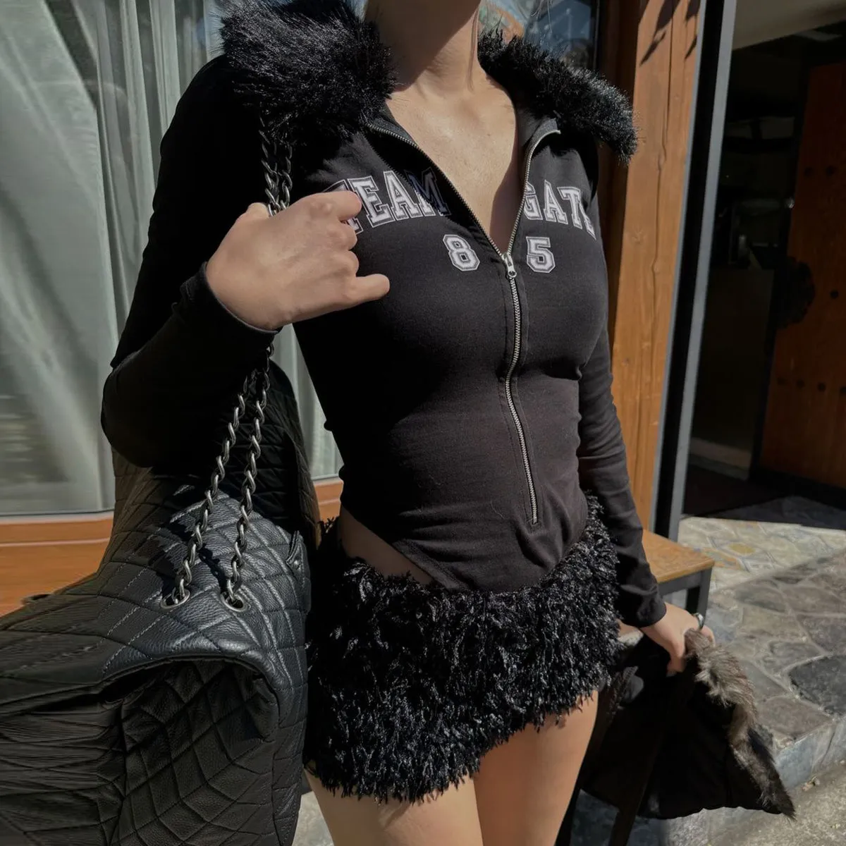 Lettie Feather Shorts