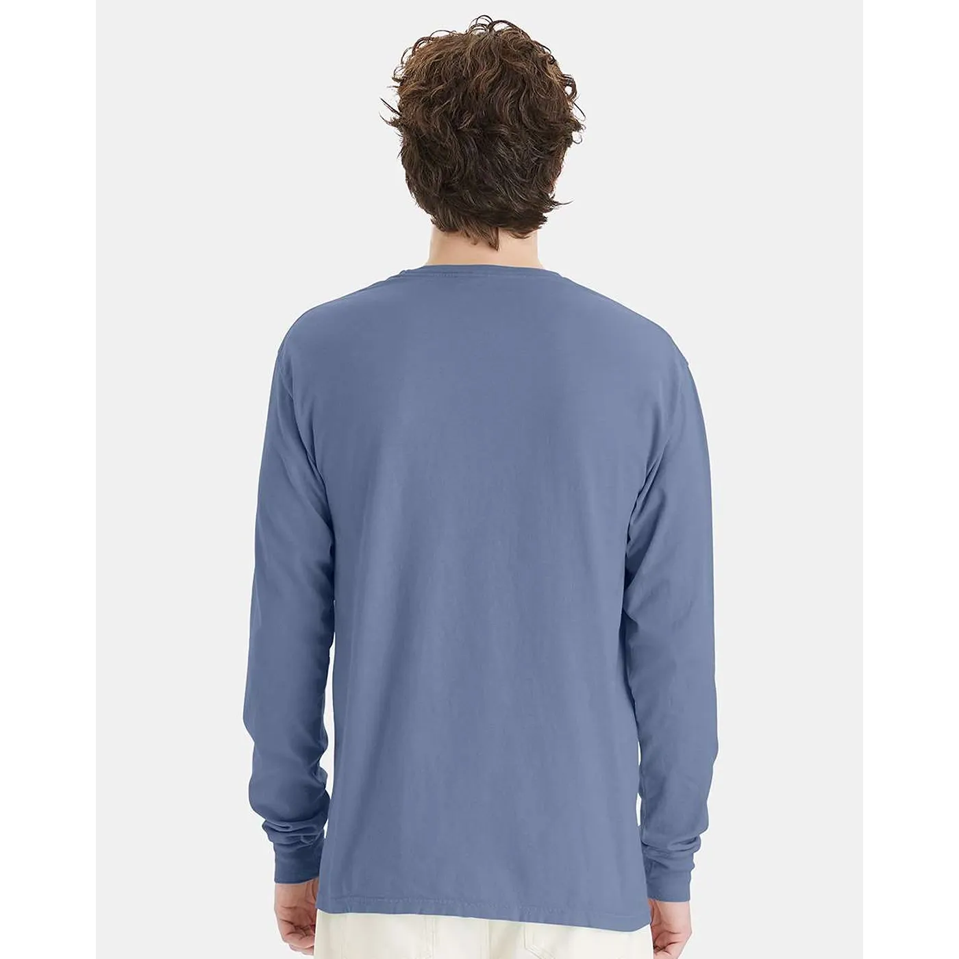 Light Blue Long Sleeves Tshirt