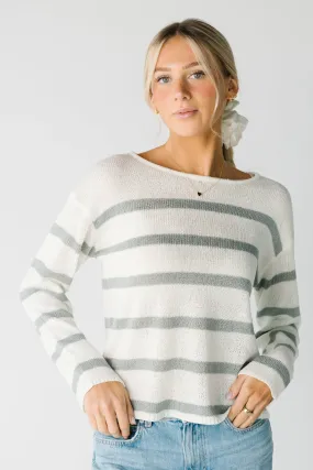 Lightweight Striped Sweater