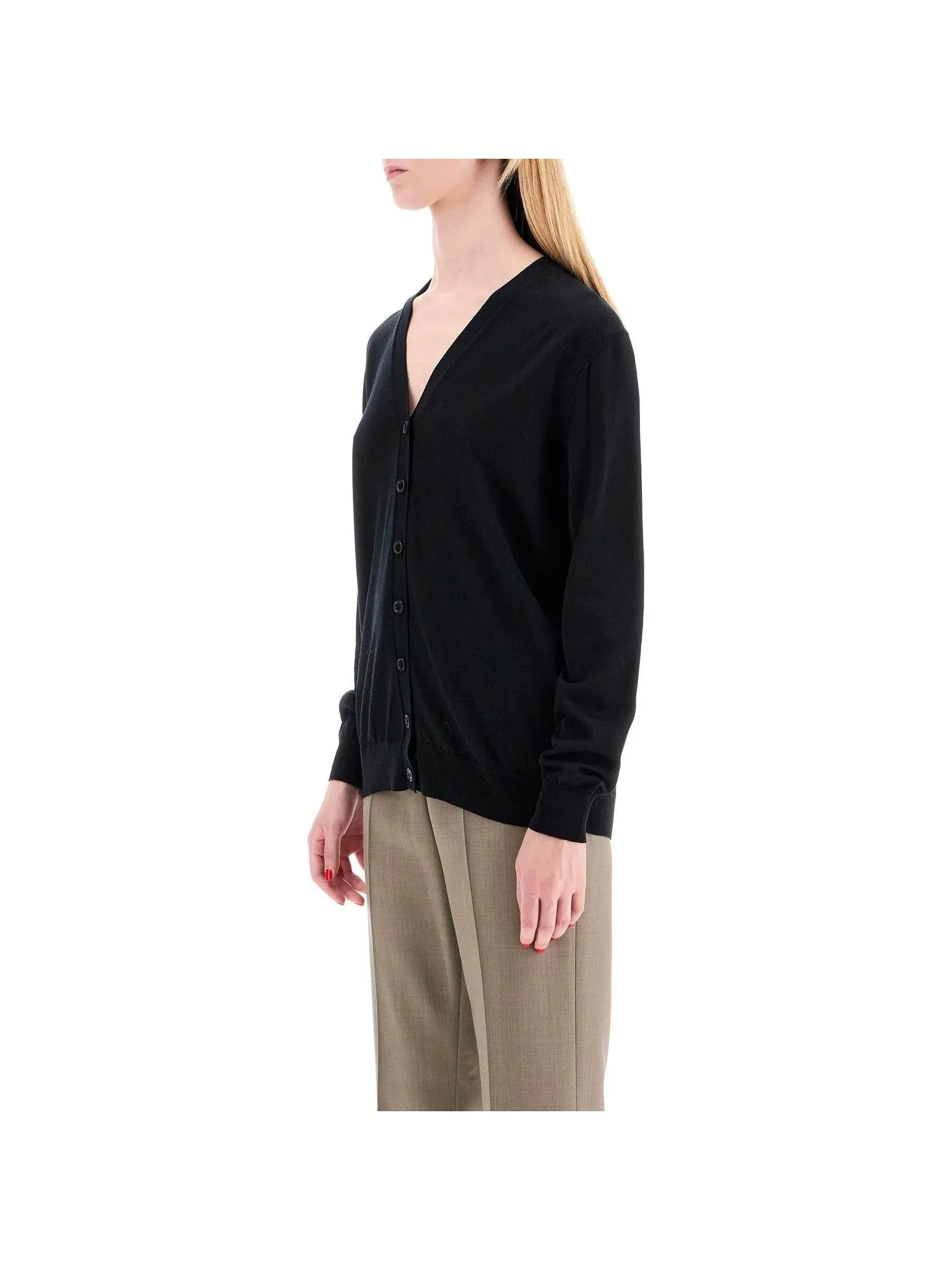 Lightweight Wool Cardigan