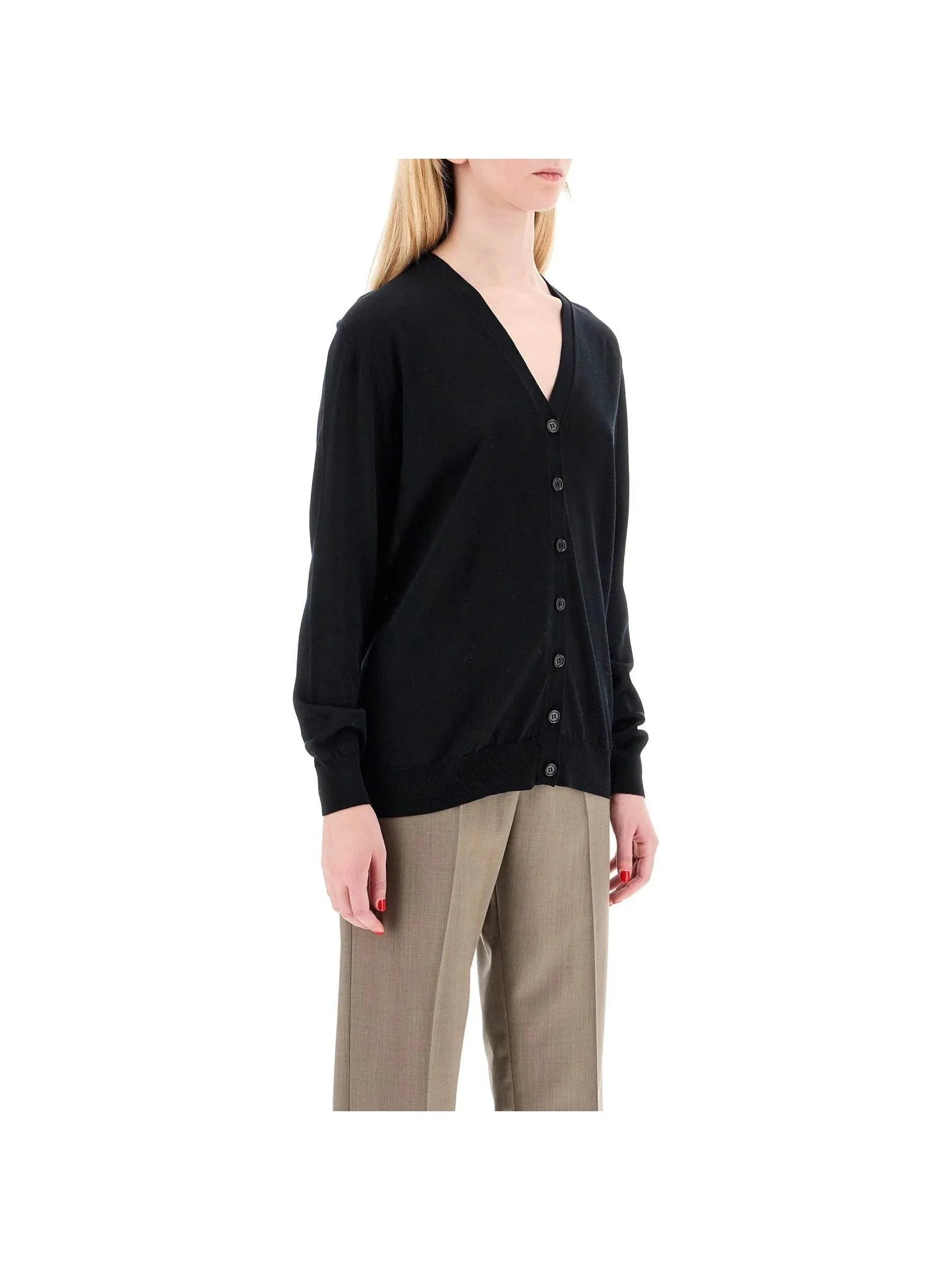 Lightweight Wool Cardigan