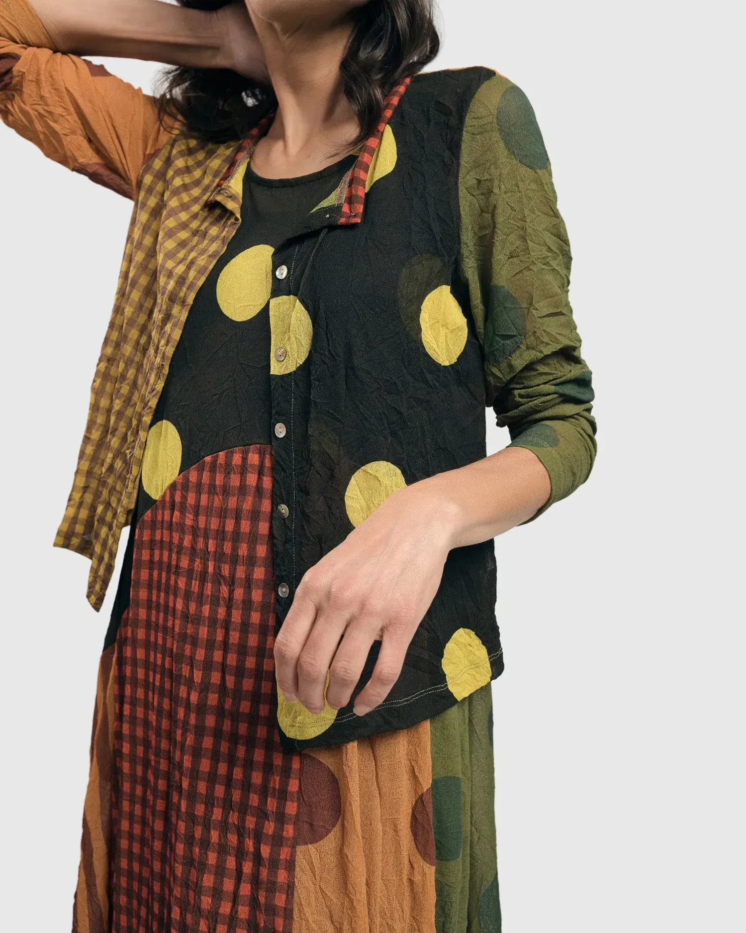 Lila Soft Tulle Shirt-Jacket, Mix
