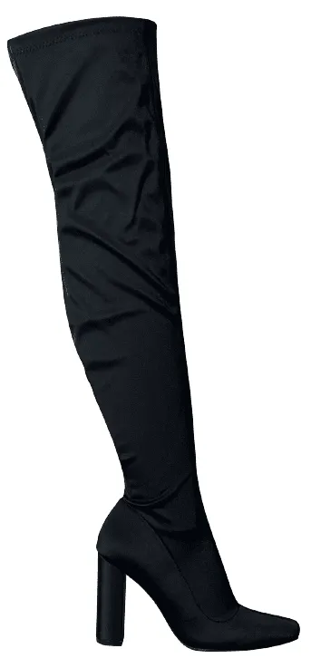 Liliana Bulgari-1 Thigh High Over Knee Stretchy Boots