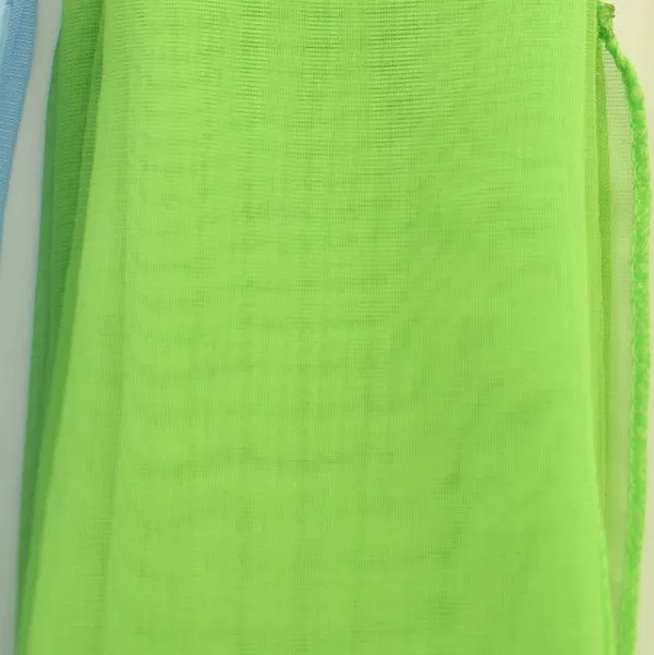 Lime Green 50s Neck Scarf