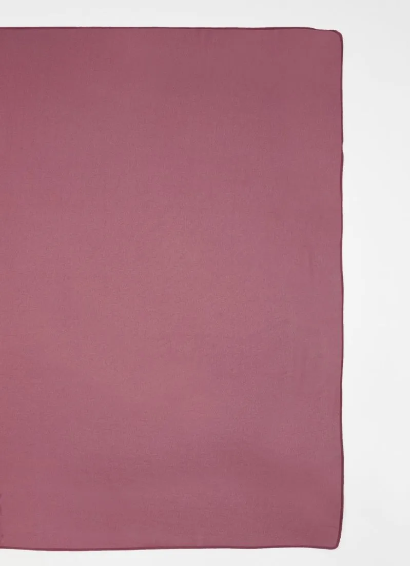 Mauve Georgette Soft scarf