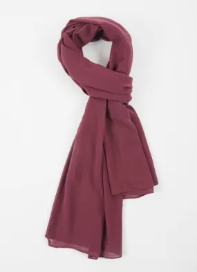 Mauve Georgette Soft scarf