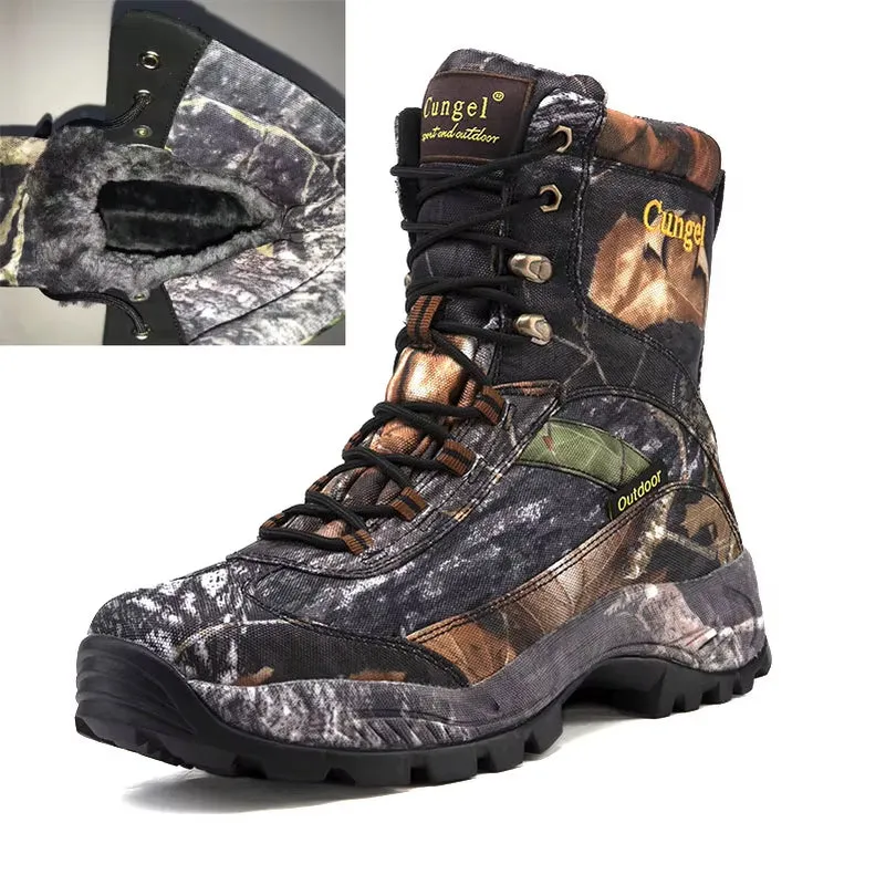 Men's Ankle Boots Hiking Shoes Winter