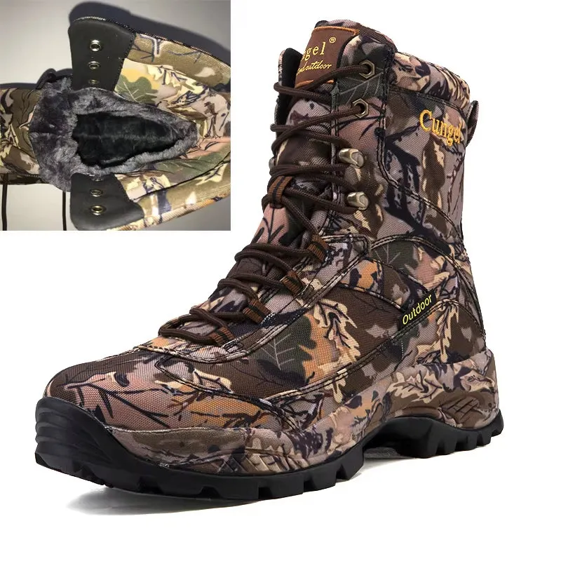 Men's Ankle Boots Hiking Shoes Winter