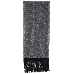 Mens Keter Silk Scarf With Fur